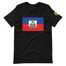 Load image into Gallery viewer, Haiti Flag Unisex t-shirt - Frantz Benjamin