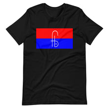 Load image into Gallery viewer, FB Haitian Flag Unisex t-shirt - Frantz Benjamin