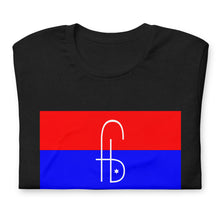 Load image into Gallery viewer, FB Haitian Flag Unisex t-shirt - Frantz Benjamin