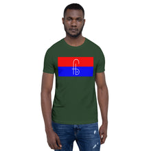 Load image into Gallery viewer, FB Haitian Flag Unisex t-shirt - Frantz Benjamin
