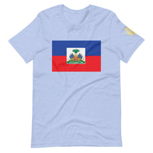 Load image into Gallery viewer, Haiti Flag Unisex t-shirt - Frantz Benjamin