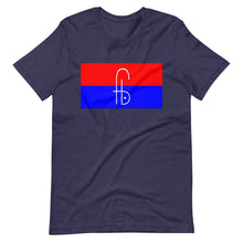Load image into Gallery viewer, FB Haitian Flag Unisex t-shirt - Frantz Benjamin