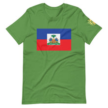 Load image into Gallery viewer, Haiti Flag Unisex t-shirt - Frantz Benjamin