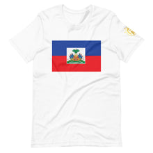 Load image into Gallery viewer, Haiti Flag Unisex t-shirt - Frantz Benjamin