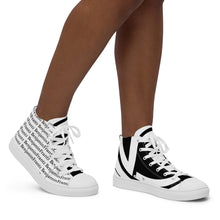 Load image into Gallery viewer, Women’s high top canvas shoes - Frantz Benjamin