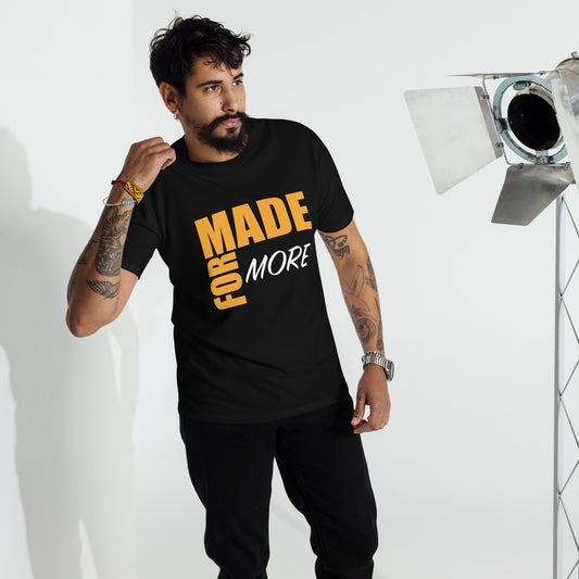 Made for More Men’s premium heavyweight tee