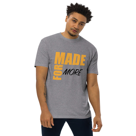 Made for More Men’s premium heavyweight tee