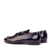 Load image into Gallery viewer, Flav Black Patent Leather Slippers - Frantz Benjamin
