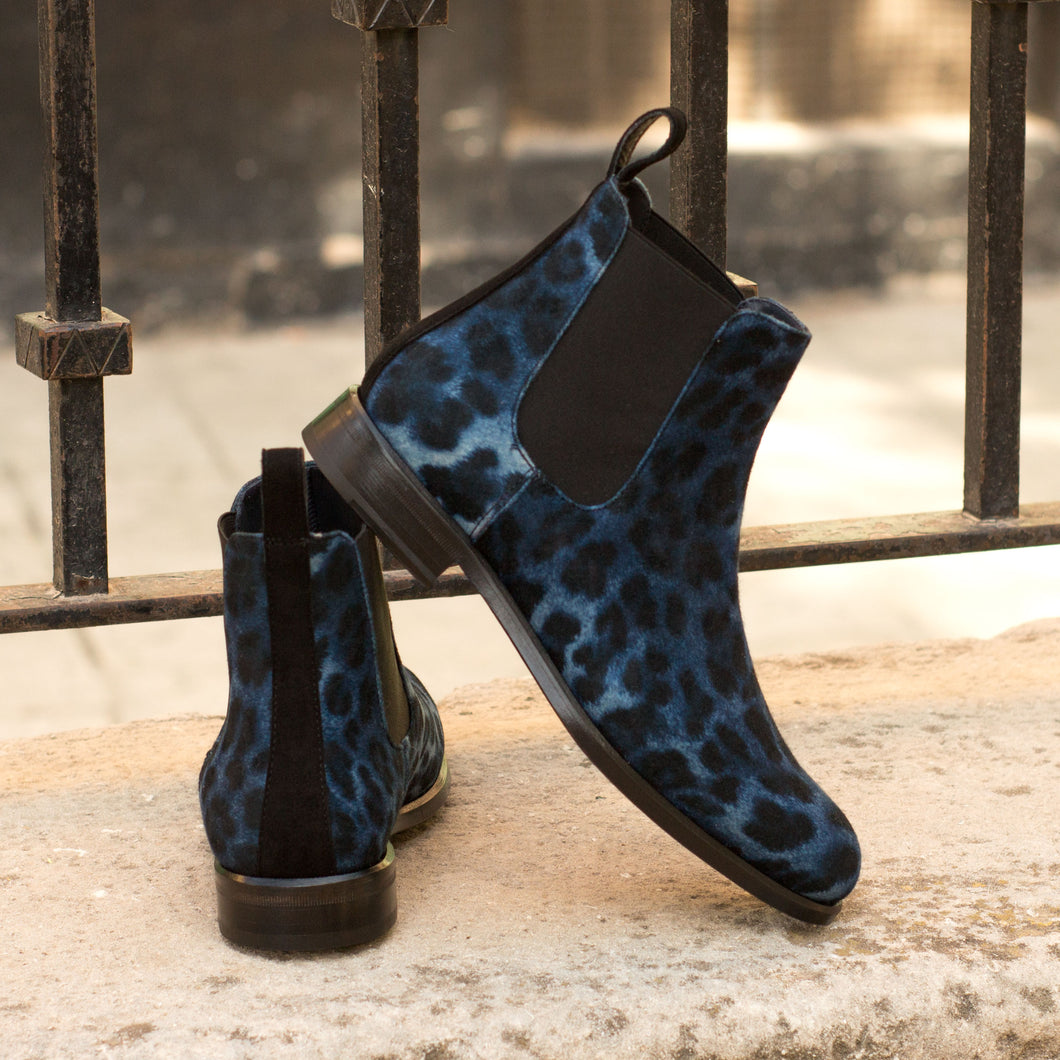 Nadia Leopard Sartorial Boots - Frantz Benjamin