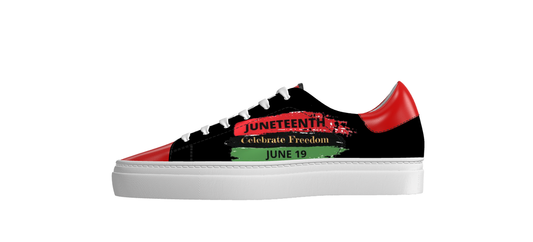 Red Juneteenth Lowtop Trainer