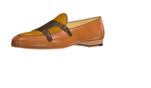 Load image into Gallery viewer, FB Brown Double Monk Slippers - Frantz Benjamin
