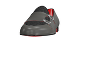 Load image into Gallery viewer, FB Grey Double Monk  Slippers
