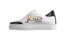 Load image into Gallery viewer, In Jesus Name Digital Print Low Top - Frantz Benjamin
