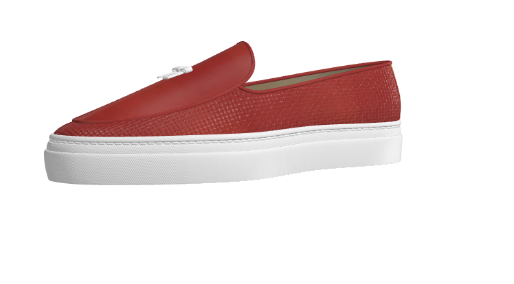 Mika Red Belgian Sneakers - Frantz Benjamin