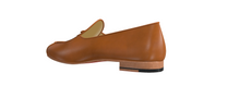 Load image into Gallery viewer, Franzie Sartorial Brown Calf Slippers
