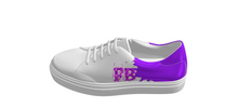 Load image into Gallery viewer, Fb Purple Splash Print Low Top - Frantz Benjamin
