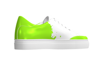 Load image into Gallery viewer, FB Lime Green Splash Print Low Top
