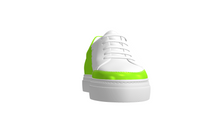Load image into Gallery viewer, FB Lime Green Splash Print Low Top
