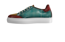 Load image into Gallery viewer, Jonas Tripple Colors Crust Patina Sneakers - Frantz Benjamin
