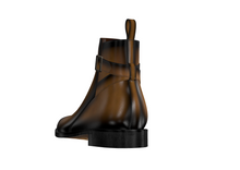 Load image into Gallery viewer, Jodhpur Cognac Painted Calf Boots - Frantz Benjamin
