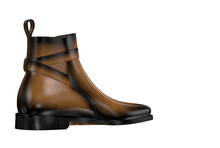 Load image into Gallery viewer, Jodhpur Cognac Painted Calf Boots - Frantz Benjamin
