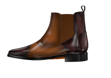 Load image into Gallery viewer, Bernie Brown Calf Chelsea Boots
