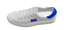 Load image into Gallery viewer, FB Haitian Flag Print Sneakers
