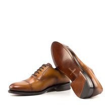 Load image into Gallery viewer, Men&#39;s Cognac Good Year Welt Oxford
