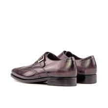 Load image into Gallery viewer, Men&#39;s Obergine Patina Single Monk
