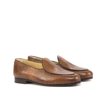 Load image into Gallery viewer, Eric Brown Exotic Python Slippers - Frantz Benjamin
