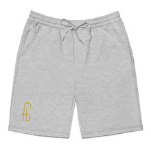 Load image into Gallery viewer, FB Embroidered Men&#39;s fleece shorts - Frantz Benjamin
