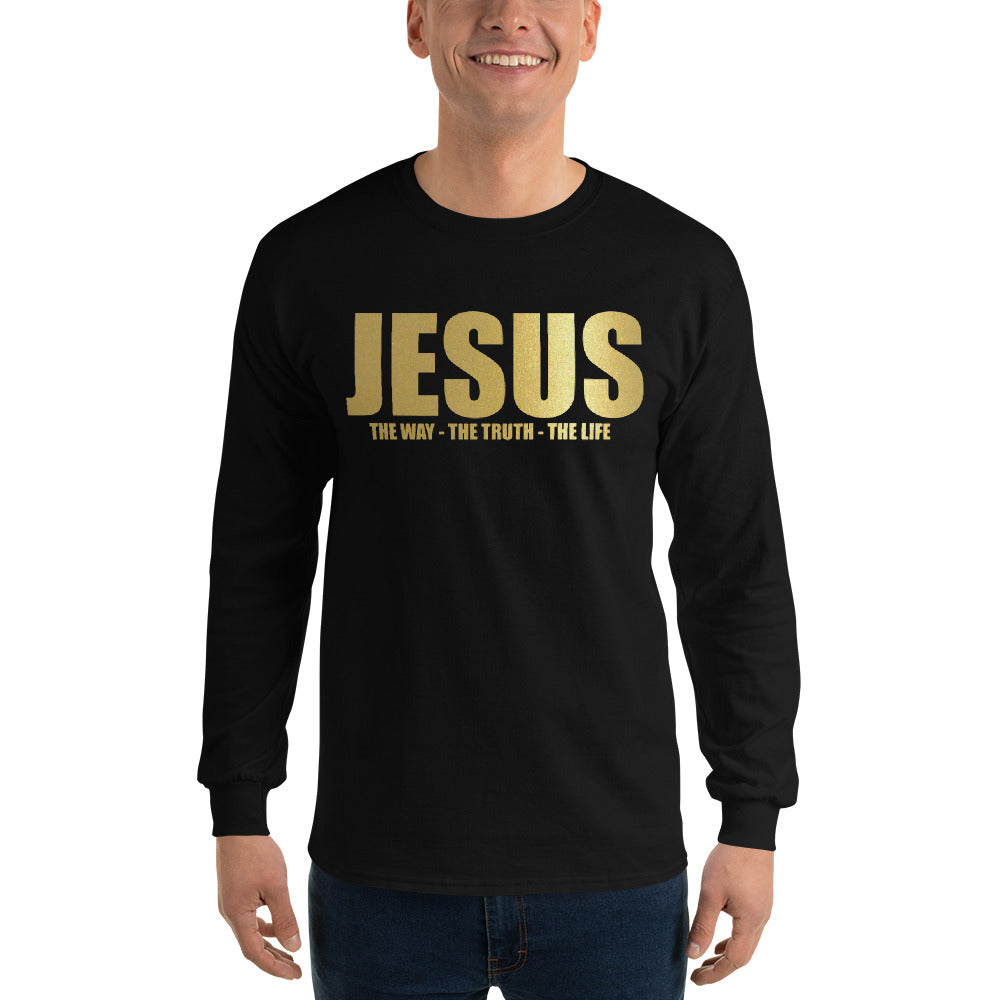 This Jesus Men’s Long Sleeve Shirt - Frantz Benjamin