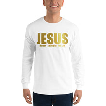 Load image into Gallery viewer, This Jesus Men’s Long Sleeve Shirt - Frantz Benjamin
