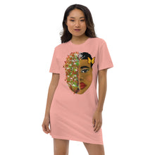 Load image into Gallery viewer, Women&#39;s Organic cotton t-shirt dress
