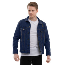 Load image into Gallery viewer, FB Classic Embroidered Unisex denim jacket
