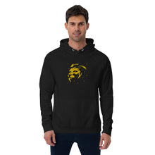 Load image into Gallery viewer, Lion Head FB Embroidered Unisex eco raglan hoodie
