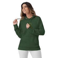 Load image into Gallery viewer, Big FB Embrodery Unisex eco raglan hoodie - Frantz Benjamin
