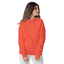 Load image into Gallery viewer, Big FB Embrodery Unisex eco raglan hoodie
