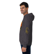 Load image into Gallery viewer, Sunset Print Canvas Unisex eco raglan hoodie - Frantz Benjamin
