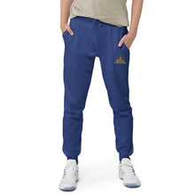 Load image into Gallery viewer, Haiti Embroidered Unisex fleece sweatpants - Frantz Benjamin
