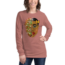 Load image into Gallery viewer, Half-Face Unisex Long Sleeve Tee
