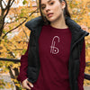 FB Embroidered logo Unisex Long Sleeve Tee - Frantz Benjamin