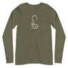 FB Embroidered logo Unisex Long Sleeve Tee - Frantz Benjamin