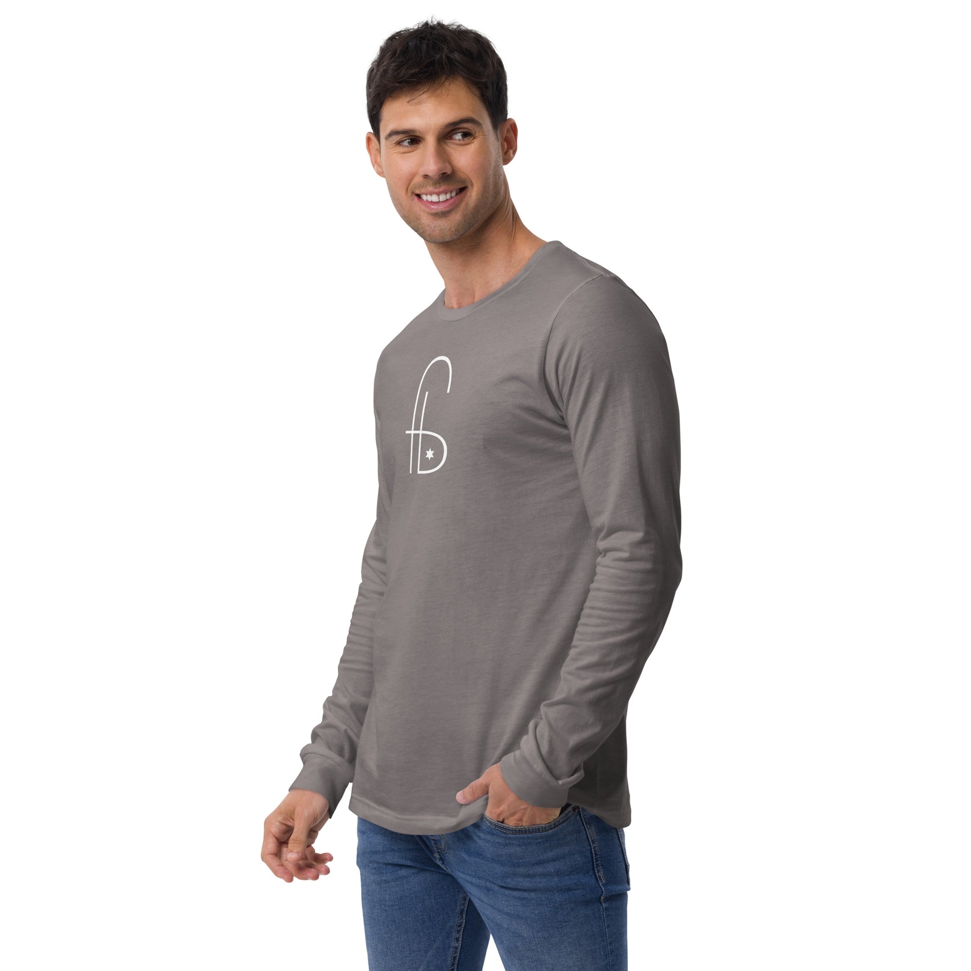 FB Embroidered logo Unisex Long Sleeve Tee - Frantz Benjamin