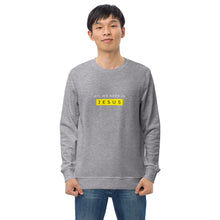 Load image into Gallery viewer, Unisex organic sweatshirt - Frantz Benjamin
