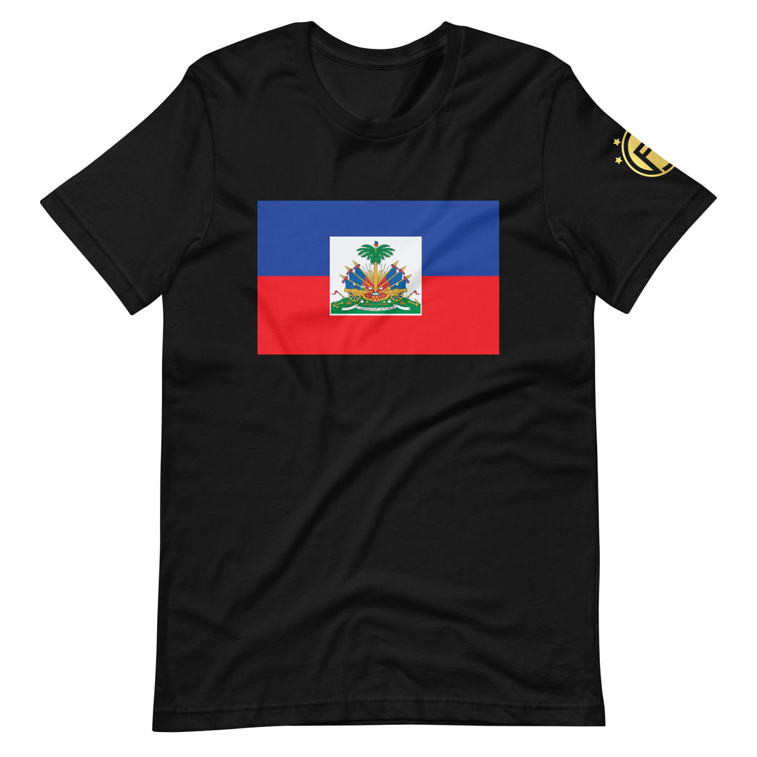 Haiti Flag Unisex t-shirt - Frantz Benjamin