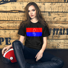 Load image into Gallery viewer, FB Haitian Flag Unisex t-shirt
