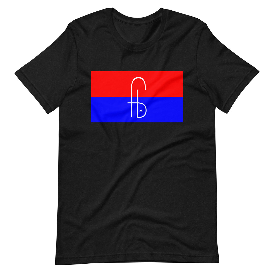 FB Haitian Flag Unisex t-shirt