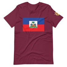 Load image into Gallery viewer, Haiti Flag Unisex t-shirt
