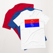 Load image into Gallery viewer, FB Haitian Flag Unisex t-shirt
